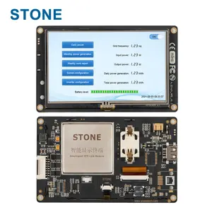 STONE 4.3 Inch 480*272 HMI Touch Panel TFT LCD Module With GUI Design Software For Industrial Use