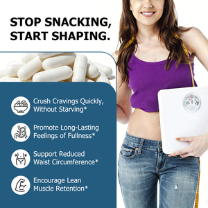 OEM ODM Appetite Suppressant Capsules Dietary <b>Supplement</b> Supports Weight Management with Glucomannan Boosts Metabolism - Product Image 3