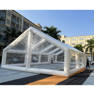 Nhà Máy giá chất lượng cao trong suốt bong bóng Hồ bơi bơm hơi Bìa Lều tùy chỉnh lớn di động không thấm nước hồ bơi mái - Product Image 1