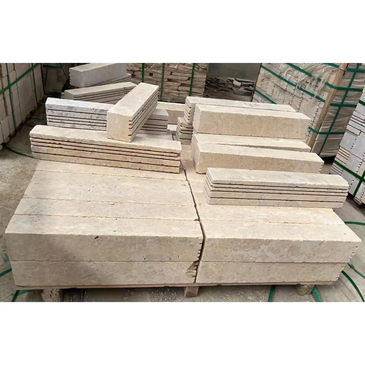 कारखाने की आपूर्ति प्राकृतिक चूना पत्थर के लिए आउटडोर/इनडोर दीवार परिदृश्य/मंजिल फ़र्श