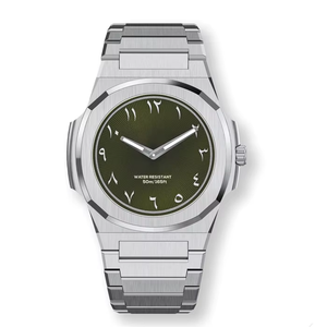 นาฬิกาควอทซ์หรูหราแบรนด์ใหม่สำหรับผู้ชายสายสแตนเลสคุณภาพสูงนาฬิกาข้อมือธุรกิจกันน้ำ - Product Image 5