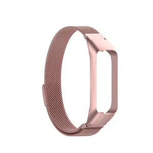 Correa de Acero Inoxidable para <span class=keywords><strong>Samsung</strong></span> Galaxy Fit2 R220, Banda de Metal con Cierre Magnético, Repuesto de Pulsera para Reloj Galaxy <span class=keywords><strong>Fit</strong></span> <span class=keywords><strong>2</strong></span> - Product Image 5