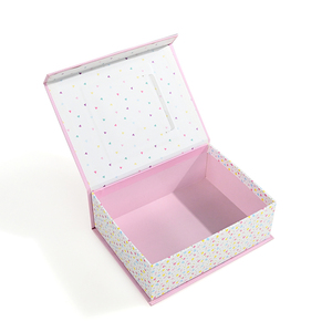 Custom Size Recyclable Baby <b>Memory</b> Gift <b>Box</b> Personalized Cardboard Packaging <b>Box</b> for Children and Newborn Keepsakes - Product Image 3