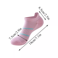 Chaussettes de basketball d'entraînement haut de gamme OEM, motif design, logo personnalisé, chaussettes de sport épaissies coupe basse, qualité supérieure