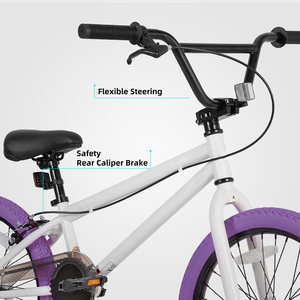 Bicicletas BMX 20 "24" Bicicletas para niños mayores Niñas y ciclistas de nivel principiante 2 clavijas Múltiples colores <span class=keywords><strong>Wheelie</strong></span> para Freestyle Street - Product Image 3