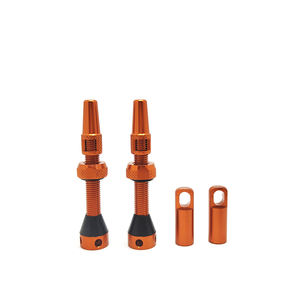 Haute qualité 50mm Tubeless vélo Presta Valve Orange accessoire en alliage d'aluminium pour vélos - Product Image 2