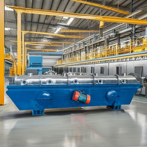 ZLG professionelles Design automatischer kontinuierlicher Vibrierender Flüssigkeits-Betttrockner aus Calcium Bromid / Borsäure / Glasfaser - Product Image 1