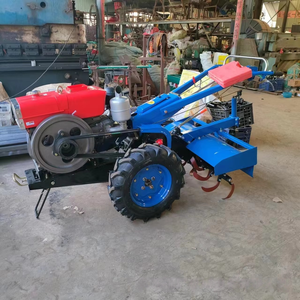 Tractor de Marcha Multifuncional Diésel de 15 Caballos de Fuerza Tipo Exportación, Máquina de Motocultor Rotativo, Zanjadora, Jaula de Elevación, Motor Central, 2WD, 8HP - Product Image 2