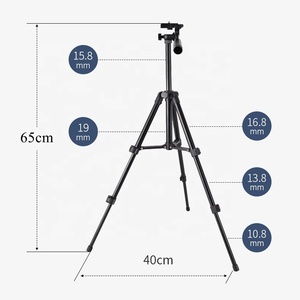 Gran oferta, trípode para teléfono móvil con cámara fotográfica, soporte de 65CM, soporte estable de mesa portátil para hacer películas, trípode de transmisión en vivo - Product Image 6