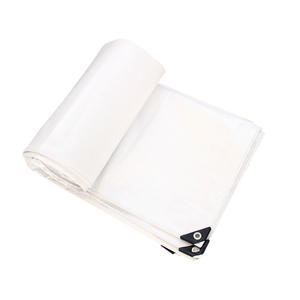 Bâche de protection XUDA pour jardin, abri de jardin, bateau, voiture, camion – Bâche en PE imperméable et résistante à la pluie pour extérieur – Modèle en <span class=keywords><strong>toile</strong></span> tissée - Product Image 2