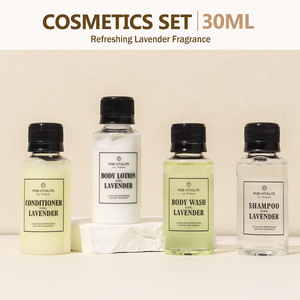 Kit de toilette d'hôtel jetable certifié FDA, mini-kit de voyage portable, ensemble d'articles de toilette d'hôtel de base de haute qualité pour <span class=keywords><strong>le</strong></span> nettoyage - Product Image 3