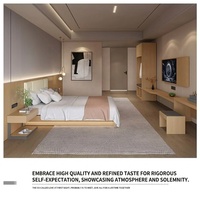 Ensemble de mobilier de chambre d'hôtel, villa ou appartement 5 étoiles, style moderne, personnalisé, écologique et résistant à l'eau, collection 2026