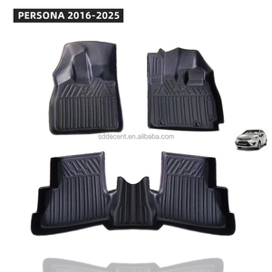 Tapis de sol de voiture colorés, accessoires intérieurs, meilleur <span class=keywords><strong>prix</strong></span>, tapis de sol de voiture antidérapants en TPE pour PERSONA 2016-2025 - Product Image 1