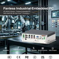 Ordinateur industriel embarqué sans ventilateur ODM/OEM WiFi/4G/5G Mini Box PC Core I7/i5/i3
