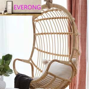 <span class=keywords><strong>Silla</strong></span> <span class=keywords><strong>Colgante</strong></span> de Ratán para Interiores/Exteriores, Diseño de Nido de Pájaro, Columpio de Patio para Relajarse - Product Image 2