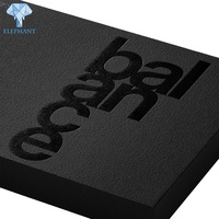 Caja de Papel Negra Personalizada con Logotipo para Empaque Misterioso