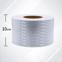 Bande réfléchissante pour remorque de camion, autocollant rétro-réfléchissant imperméable, bande d'avertissement de sécurité haute visibilité, matériau réflecteur acrylique