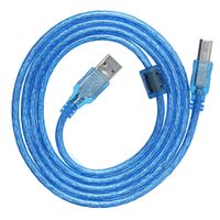 Printerkabel 10ft High Speed ​​USB 2.0 USB-AM naar USB-BM-kabel voor HP Brother Dell Epson Meer printers
