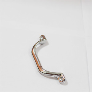 Tirador de Cajón de Aleación de Zinc, 96 mm de Distancia entre Agujeros, Color Cromo, Forma de Barra Minimalista, Tirador para Puerta de Mueble o Armario - Product Image 3