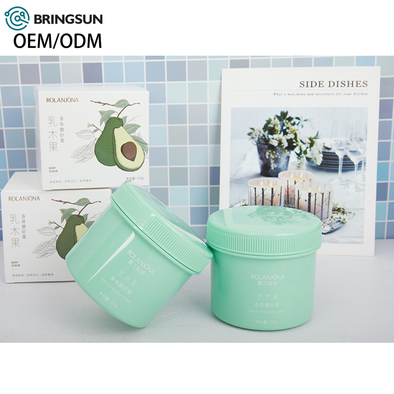 private label Exfolianting Scrub for Face And Body Deep Cleansing Scrub Natural Bulk whitening organic scrub