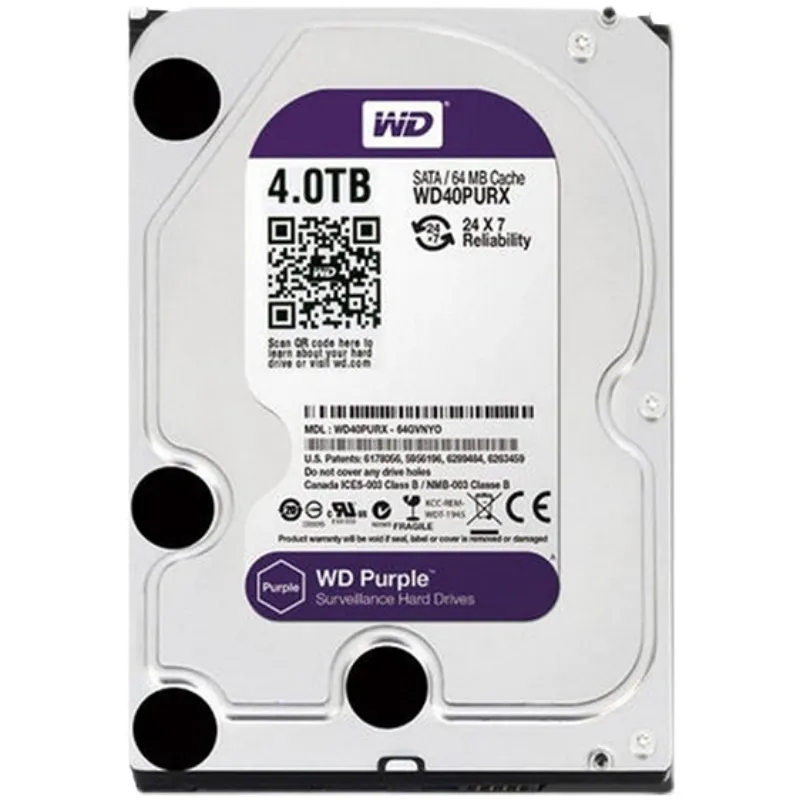 dahua Purple 1TB 2TB 3TB 4TB 6TB 8TB 10TB Hard Drive Disk SATA III 6.0Gb/s 64M 3.5" HD Harddisk Surveillance HDD