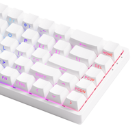Teclado Mecánico para Juegos FUN68 HE, Ultra-rápido, 0.005mm RT, Frecuencia de Sondeo de 8K, Diseño 65%, Retroiluminación ARGB, Diseñado para Competencia