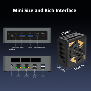 Mini PC Economico con Ryzen, 16 GB di RAM, Ultimo Modello AMD Ryzen, Mini PC da Gaming DDR5, Miglior <span class=keywords><strong>Set</strong></span> Mini PC Desktop - Product Image 4