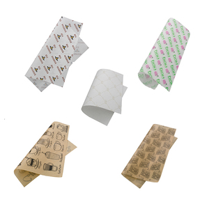 Feuilles de papier ciré imprimées pour aliments de charcuterie, de taille parfaite, compostables, pratiques, résistantes à l'huile, à l'humidité et à la graisse - Product Image 1