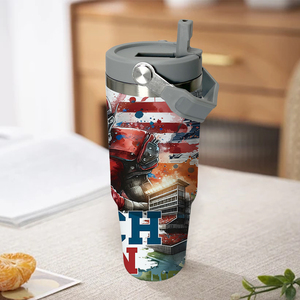 NFL Bóng Đá 30Oz Cốc Tùy Chỉnh UV In Cốc Thép Không Gỉ USA 2 Ngày Tàu - Product Image 6