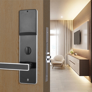 אויו מלון ללא מסגרת אופנתי Intelligente ידית Statlock אלקטרוני מגנטי מופעל חכם דלת נעילת כרטיס - Product Image 4