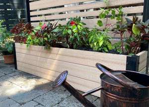 Panneaux de clôture d'intimité en bois pour jardin, patio et extérieur OEM avec aménagement floral intégré pour <span class=keywords><strong>la</strong></span> sécurité sportive - Product Image 4