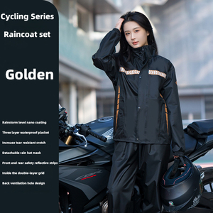 <span class=keywords><strong>Tenue</strong></span> imperméable réfléchissante pour hommes pour les activités <span class=keywords><strong>de</strong></span> plein air Pêche, Cyclisme Motocyclisme - Styles personnalisables disponibles - Product Image 3