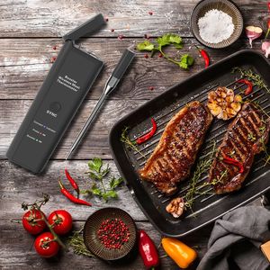Termómetro Inalámbrico <span class=keywords><strong>para</strong></span> Horno BBQ con Control por Aplicación, Resistente al Agua, <span class=keywords><strong>para</strong></span> Medir la Temperatura de Alimentos en la <span class=keywords><strong>Cocina</strong></span>, También <span class=keywords><strong>para</strong></span> Monitoreo de Alimentos <span class=keywords><strong>para</strong></span> Bebés - Product Image 4