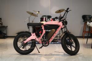 Vélo électrique de ville 750W, batterie lithium, cadre en magnésium, moteur roue arrière 960Wh, assistance au pédalage, suspension intégrale, 7 vitesses - Product Image 2