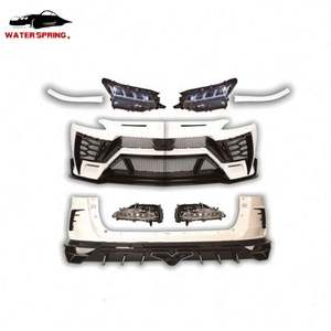 Kit de carrosserie de phares de calandre de pare-chocs avant arrière de ventes d'usine pour Toyota Fortuner 2016-2020 Kit de carrosserie de Style <span class=keywords><strong>Lamborghini</strong></span> - Product Image 1