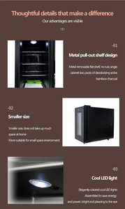 23L Reptile <b>Incubator</b> with Digital Temperature Control (10-40C), Touch Screen LED for All <b>Egg</b> Types - Product Image 6