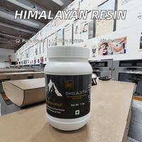 Résine de Shilajit de l'Himalaya brute 98% |   Extrait par solvant |   Complément alimentaire pour le bien-être énergétique |   Aliments santé de qualité alimentaire |   Sauvage |   Bouteille de tambour |   OEM