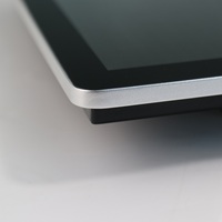 13.3 pouces Large Écran Projet Capacitif Tactile Intégré Informatique Industrielle Pcs Tout En Un Android Panneau Pc Ordinateur Intégré