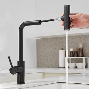 Kawal nóng bán linh hoạt Spout 360 độ bếp tap touchless Thác chìm vòi nước van gốm Lõi vòi Nước Nhà Bếp - Product Image 3