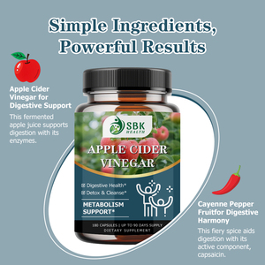 Factory Supply Antioxidant Support <b>Supplement</b> Beauty Body Products Apple Cider Vinegar Capsules 1000mg Vegan Gluten Free - Product Image 3