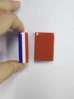 Jeu de Mahjong de Luxe Statue de la Liberté Drapeau Américain 160 Tuiles Acryliques Écologiques Pliable Portable Personnalisable Durable Classique/Moderne