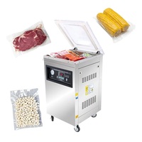 Machine d'emballage sous vide commerciale DZ-500, machine à sceller sous vide à chambre unique, machine d'emballage sous vide