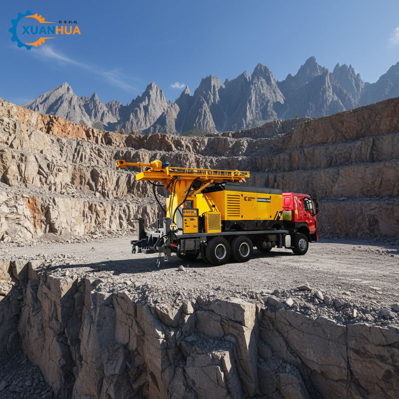 Crawler Water Well Drilling Rig Portable