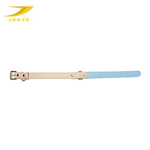 Venta al por mayor de cinturones de cuero Correa y arnés para perros naranja para transportadores de mascotas de lujo para mascotas y <span class=keywords><strong>Collar</strong></span> para perros de cuero - Product Image 4