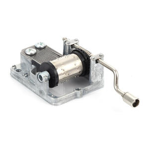 Yiyu Hot Pick Carillon a manovella interamente fatto a mano 18NH04 con manovella in metallo, musica personalizzata, durata del suono 30s, Nuovo Stile Cinese - Product Image 4