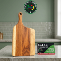 Nouvelle arrivée Planche à découper en bois naturel Taille personnalisée Accessoires de cuisine pour la maison Durable et durable, compatible lave-vaisselle 1,5 cm d'épaisseur