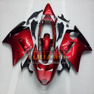 Noir brillant OEM Blackbird pour HONDA <span class=keywords><strong>CBR</strong></span> <span class=keywords><strong>1100</strong></span> XX 1100XX 1996 1997 <span class=keywords><strong>1998</strong></span> 1999 00 2001 118No.1 CBR1100XX 02 03 04 05 06 07 Carénage - Product Image 2