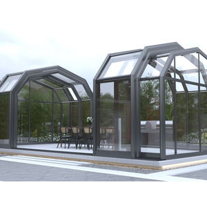Venta Directa de Fábrica: Cubierta de <span class=keywords><strong>Piscina</strong></span> Moderna <span class=keywords><strong>con</strong></span> Domo de Vidrio Laminado de Seguridad, para Uso Residencial, Hoteles y Exteriores - Product Image 5