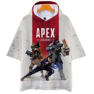 เสื้อฮู้ดแขนสั้นฮิปฮอปเสื้อยืดพิมพ์ลายแขนสั้นโลโก้ที่กำหนดเอง - Product Image 6