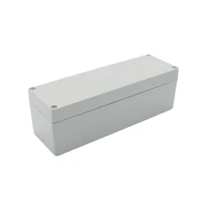 Hersteller 250*80*80mm Außen wasserdicht IP66 Pole Mount Control Terminal Aluminium Din Rail Gehäuse